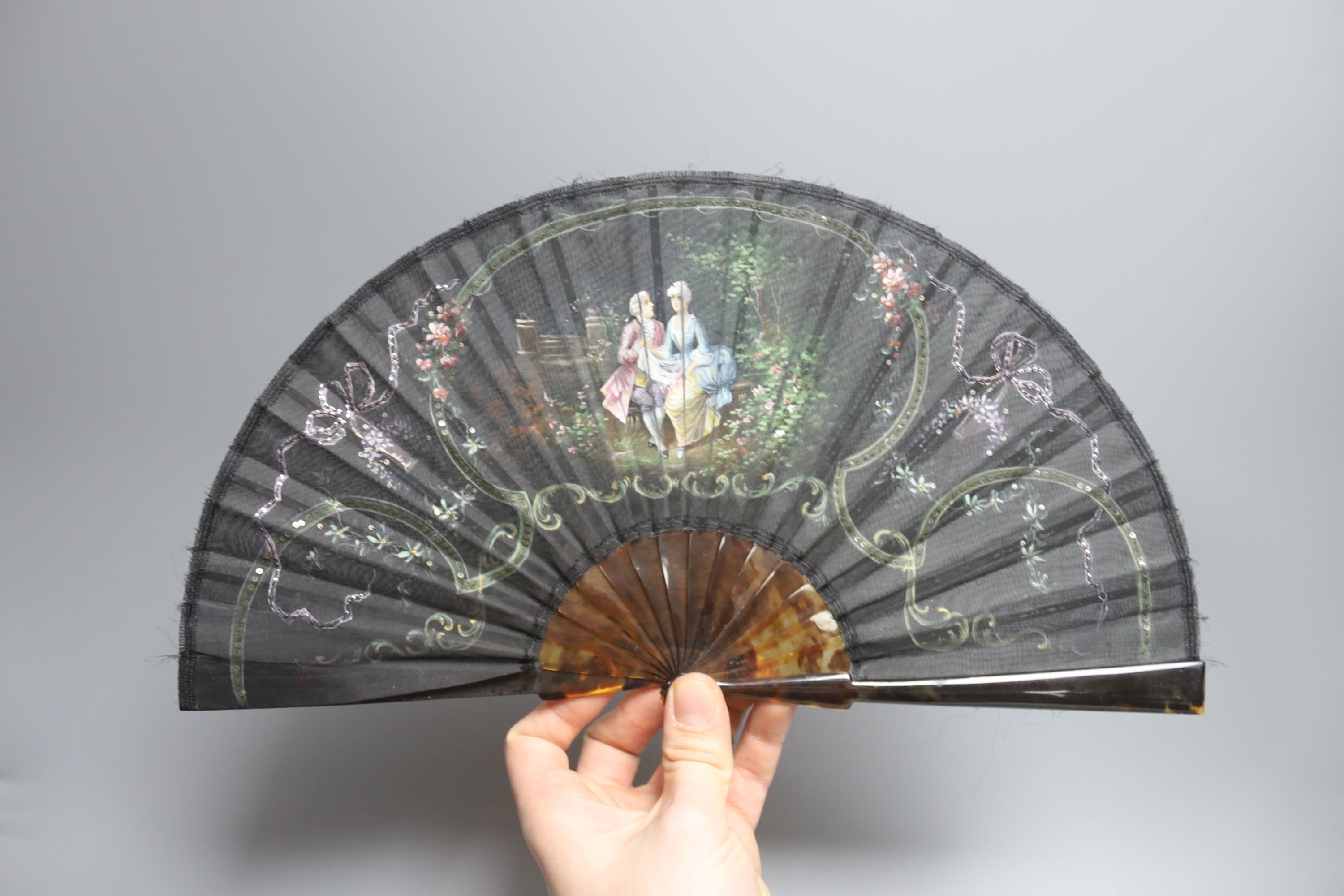 A collection of fans, 19th/20th century